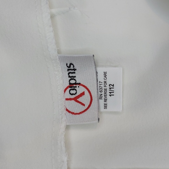 Vintage Studio Y White Pleated Tennis Academia Skirt Made in USA Size 11/12 - Picture 5 of 6